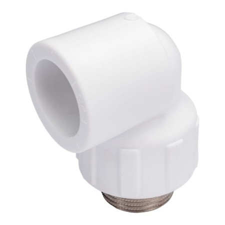 The square "Politek", polypropylene, 25 mm x 3/4 "mm, external thread-1