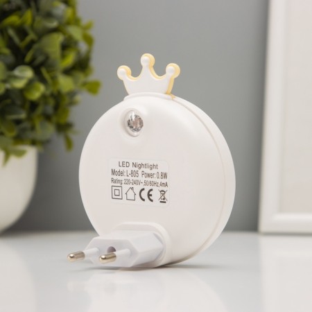 Nightlight "Royal Star" 1W LED light sensor 7x8x10cm-2
