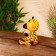 Souvenir "Girafics" hanging paws, wood 25 cm