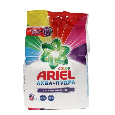 Washing powder Ariel Color & Style, automatic, 3 kg