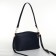Bag Women's Cross-Bodi with a zipper, blue color