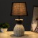 Askfeya table lamp E14 40W gray-black 22x22x37 cm Risalux