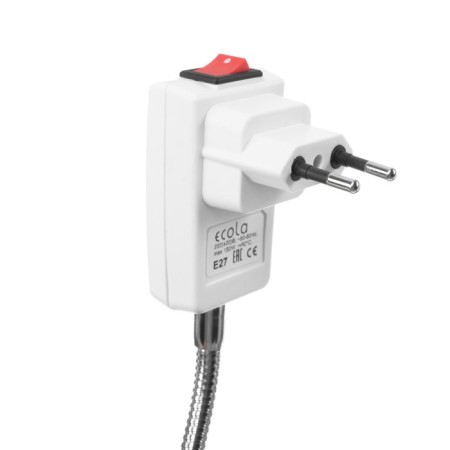 Lamp for plants 15 watts, 12 μmol/s, flexible leg 30 cm, off on the case-3