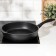 The “Tradition” pan, D = 28 cm, plastic handle, anti -stick coating, black color