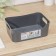 SCANDI storage basket, 3.1 l, 24 × 17 × 9 cm, color mix