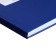 Book of accounting, 144 sheets, boumvinyl cover, offset block, cage, blue color, sticker