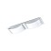 Lamp WASAO 1, 2x5.4W LED, 3000K, 1020LM, chromium color