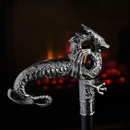 Souvenir product cane with a dagger, blade 31cm, length 86cm-2