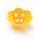 Veterinary collar made of felt "chamomile", size XS, yellow