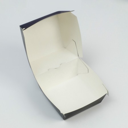 Packaging for burgers, black, 11 x 11 x 11 cm set 5 pcs-3