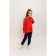 Sports suit for girls ise, height 122-128 cm, red color, blue