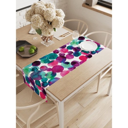 The path on the table "Festive confetti", Oxford, size 40x145 cm