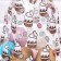 Gift package "Easter cakes", 20 x 35 cm, 25 μm