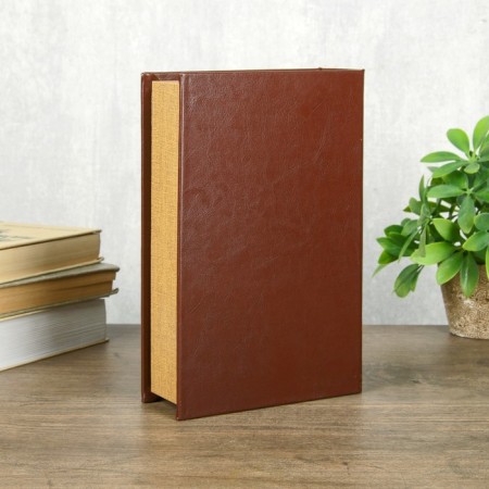 Safe Brush Tree leatherette "Key to Success" 24x16x6 cm-4