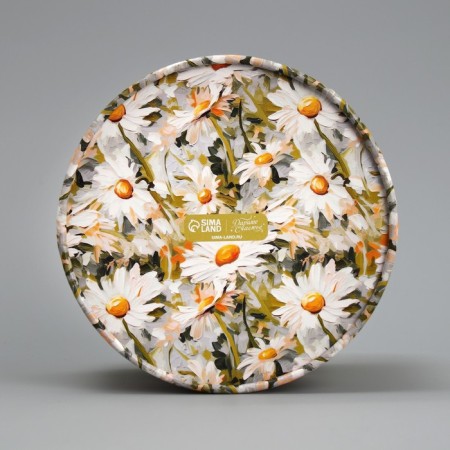 Gift box, packaging, "chamomile" 12 x 8 cm-2