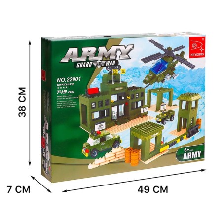 Designer "Military base", 749 parts-4