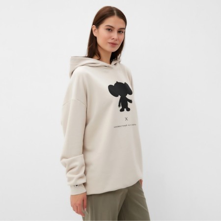 Sweatshirt KAFTAN Cheburashka Size 40-42, beige-5