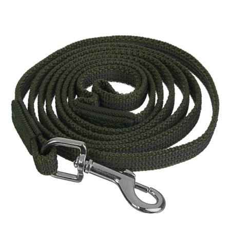 Bilateral leash with latex thread, 2 m x 1.3 cm, nylon, mix