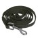 Bilateral leash with latex thread, 2 m x 1.3 cm, nylon, mix