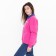 Women's sweatshirt was launched, pink color, size m (42-44)
