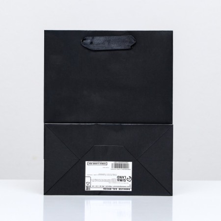 Laminated packet "Black", 18 x 23 x 10 cm-1