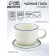Tea couple Dolce Ceramo. Ocean, 2 subjects: mug 200 ml, saucer d = 10 cm