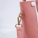 Bag Female Tout with zipper, pink color