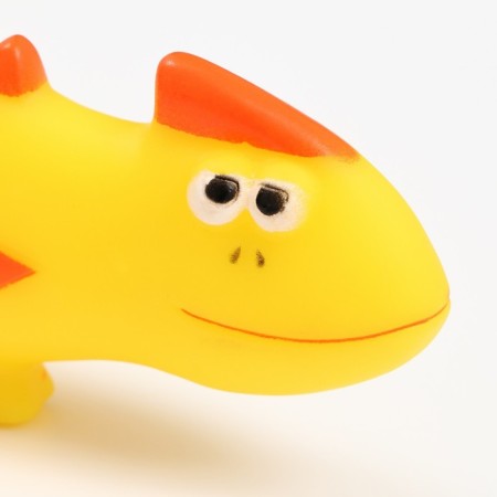 Bruttering "chameleon" for dogs, 19 cm, yellow-4