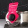 Glass cover for pans and pots "Dolyana", D = 16 cm, stainless rim, plastic handle