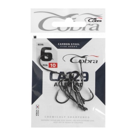 Cobra Allround hooks, series CA129, No. 6, 10 pcs.