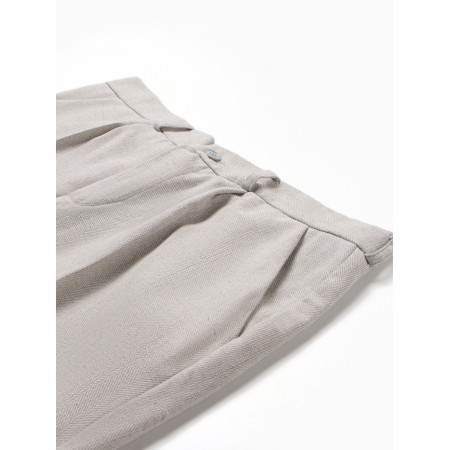 Men's pants Minaku: Modern Classic Color Gray, Rr. 44-5