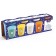 Djeco plasticine set, with sparkles, 4 colors