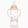A set of bottles for feeding "Forest animals" 150 and 250 ml, straight, beige color