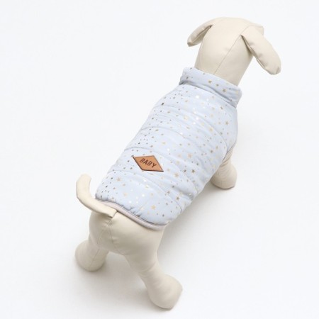 Dog jacket "Star Way", size S, gray (DS 26, Osh 24, OG 32 cm)-2
