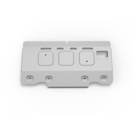 Protection of the front stabilizer Rival for the Changan Hunter Plus 2023-B., 3 mm aluminum, with fasteners, stamped
