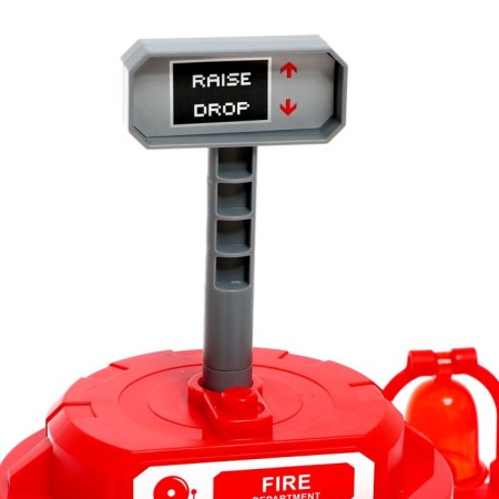Parking "Firefight", with a rise, the machine drops off the button, the bell calls, mix-9