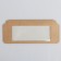 Gift box for chocolate tiles, craft with a window, 17.1 x 8 x 1.4 cm