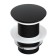 Bottom valve for the Wasserkraft A245 sink, without overflow, brass, black