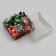 Bearbox, confectionery packaging, "world is full of miracles", 7 x 7 x 3 cm, new year