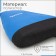 Bades for lightning shoes, up to 35 sizes, textura, blue color