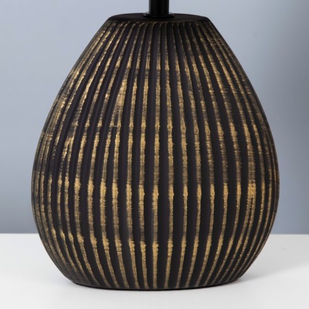 Allano table lamp E14 40W black and gold 20x25x39 cm Risalux-5