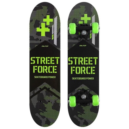 Skateboard Teenage Onlitop Street Force, 62x16 cm, PVC 50 mm wheels, plastic frame-3