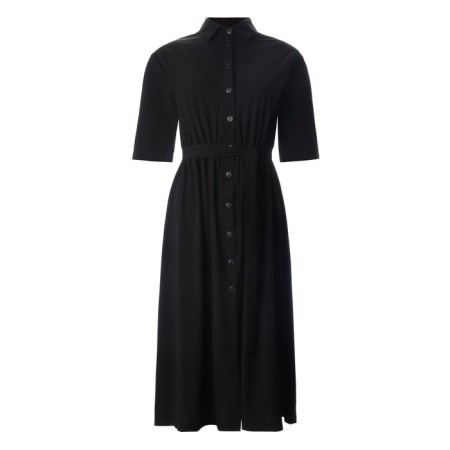 Women's dress Minaku: Enjoy Black Color, Rr. 46-7