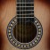 Acoustic guitar 6 string, size 3/4, strings metal