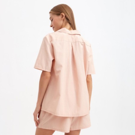 Female pajamas (shirt, shorts) minku: Home Collection color peach, size 52-3