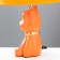 Table lamp "Bear" E14 40W orange 22.5x22.5x33.5 cm Risalux