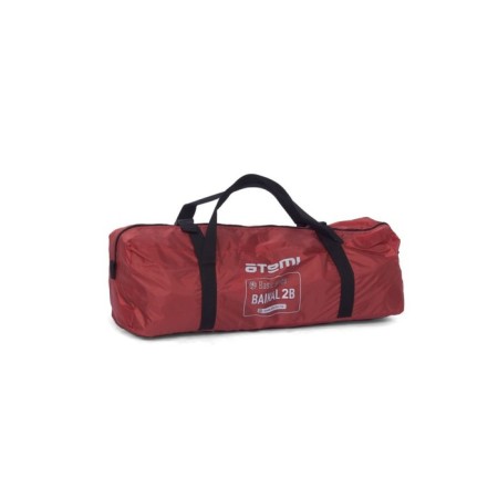 Tourist tent ATEMI BAIKAL 2B, 2-seater, gray/red color-13