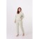 Female suit, size 46, milk color