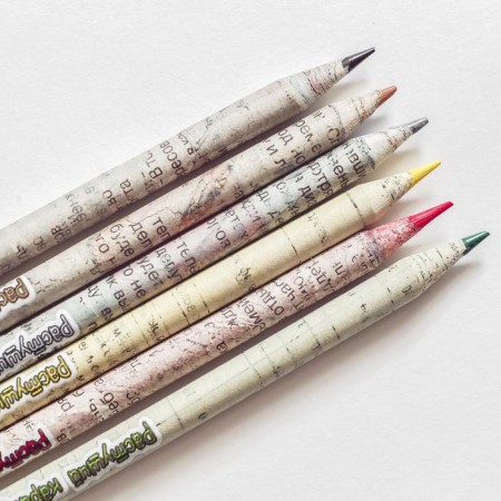Growing gift pencils "Alpine meadows" set of 3 pcs. Black-8