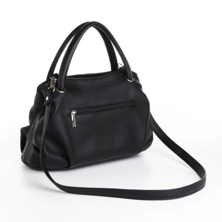 Bag women, medium size, black color-3